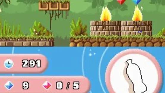 Giana Sisters DS — Screenshoty