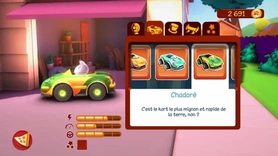 Garfield Kart — Screenshoty