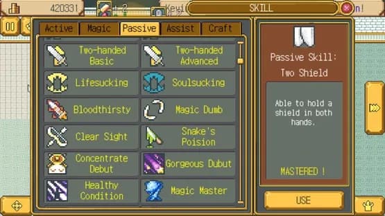 Weapon Shop Fantasy — Screenshoty