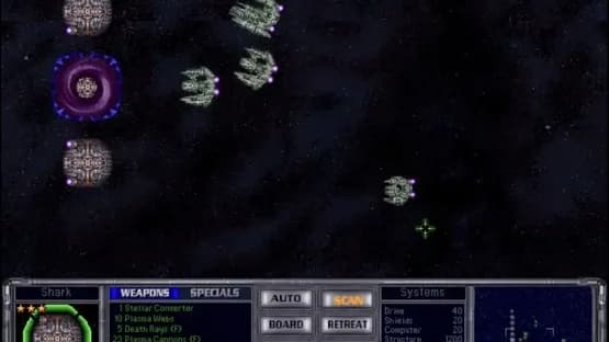 Master of Orion II: Battle at Antares — Screenshoty