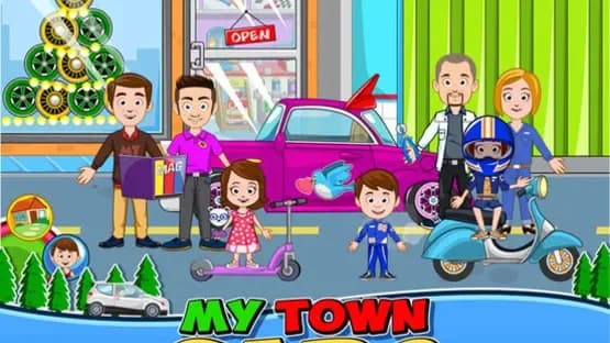 My Town: Car (wash, fix & drive cars) — Screenshots