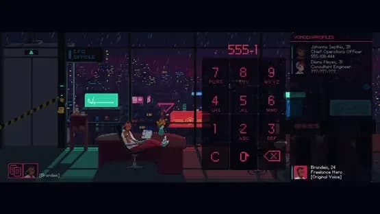 The Red Strings Club — Screenshoty