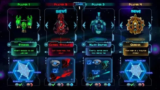 In Space We Brawl — Screenshoty