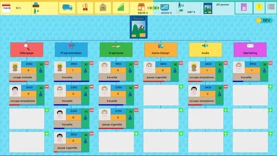 Shop Manager : Video Game Tycoon — Screenshoty