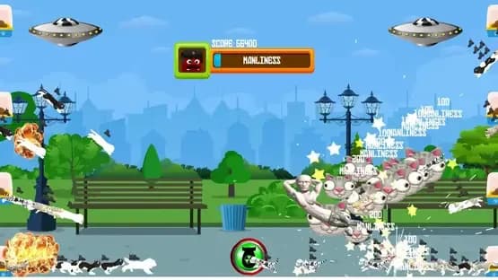 Kicking Kittens: Putin Saves the World — Screenshoty