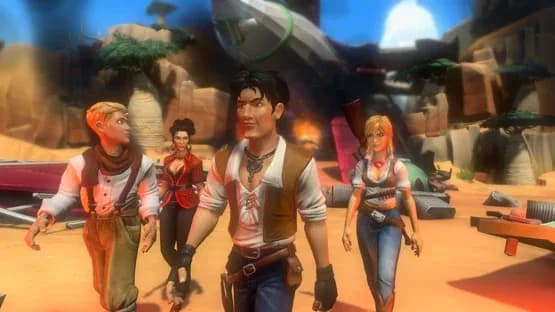 Jack Keane 2: The Fire Within — Screenshoty