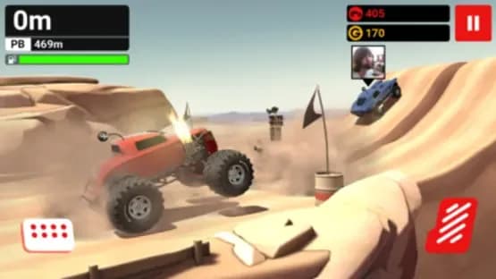 MMX Hill Dash — Screenshoty