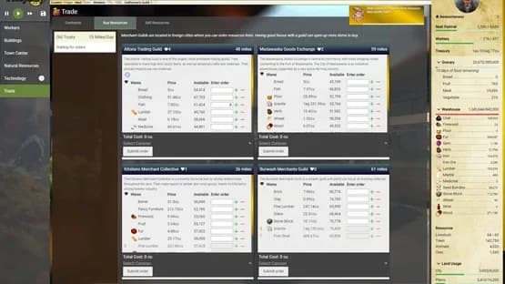 Prosperity — Screenshoty