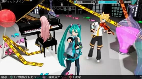 Hatsune Miku: Project Diva F 2nd — Screenshoty
