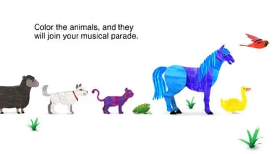 Eric Carle's Brown Bear Animal Parade — Screenshoty