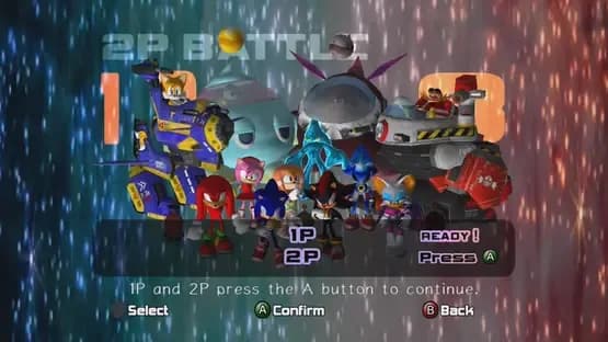 Sonic Adventure 2: Battle — Screenshoty