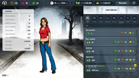Ashley: The Story Of Survival — Screenshoty