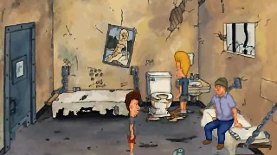 MTV's Beavis and Butt-head in Virtual Stupidity — Screenshoty