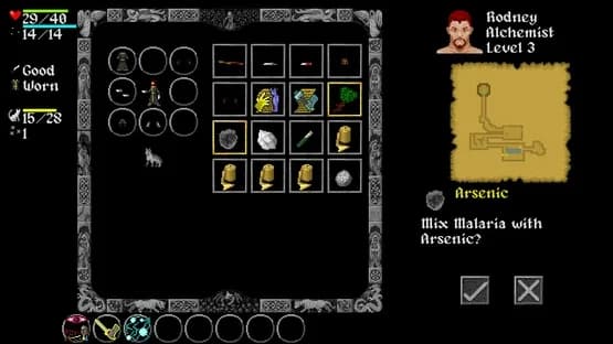 Ananias Roguelike — Screenshoty