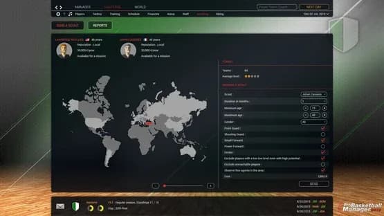 Pro Basketball Manager 2016 — Screenshots