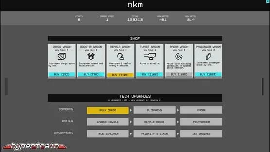 Hypertrain — Screenshoty