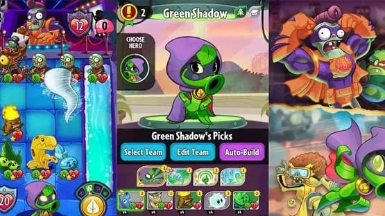 Plants vs. Zombies: Heroes — Screenshoty
