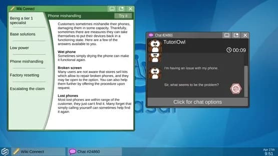 Tech Support: Error Unknown — Screenshoty