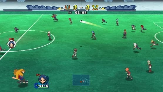 Inazuma Eleven Strikers — Screenshoty