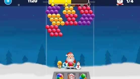 Christmas Bubble Shooter — Screenshoty