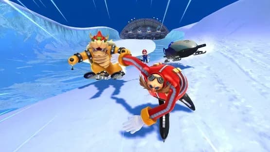 Mario & Sonic at the Sochi 2014 Olympic Winter Games — Screenshoty
