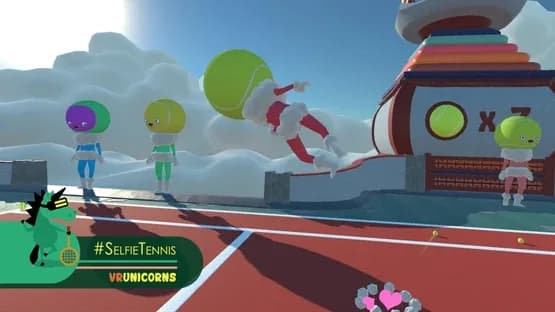 #SelfieTennis — Screenshoty