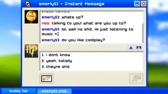 Emily is Away — Screenshoty
