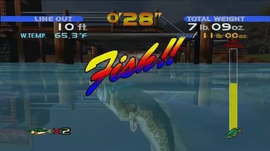 Sega Bass Fishing — Screenshoty