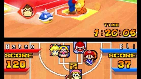 Mario Hoops 3-on-3 — Screenshoty