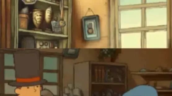 Professor Layton and the Diabolical Box — Screenshoty