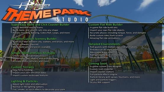 Theme Park Studio — Screenshots