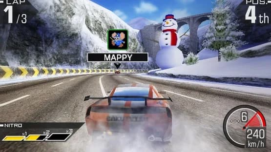 Ridge Racer 3D — Screenshoty