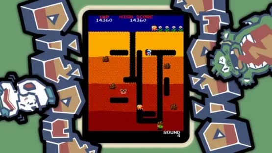 Arcade Game Series: Dig Dug — Screenshoty