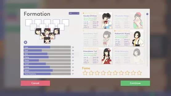 Idol Manager — Screenshots
