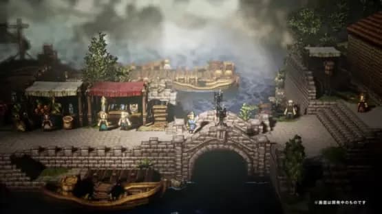 Octopath Traveler — Screenshoty