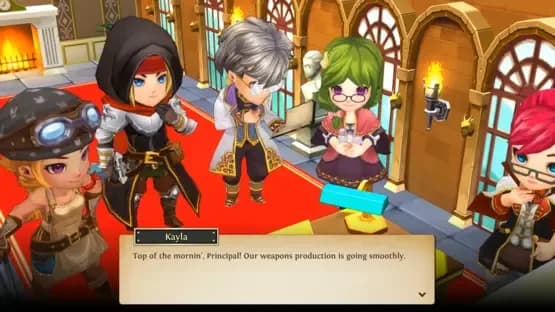 Valthirian Arc: Hero School Story — Screenshoty