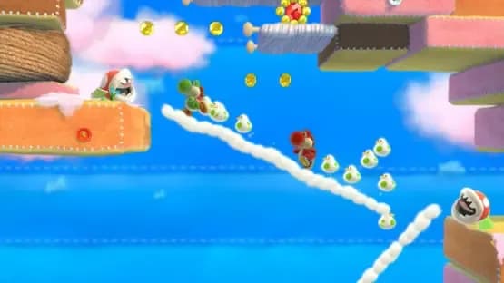 Yoshi's Woolly World — Screenshoty