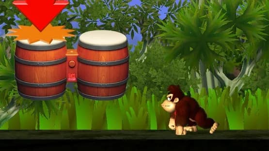 Donkey Kong Jungle Beat — Screenshoty
