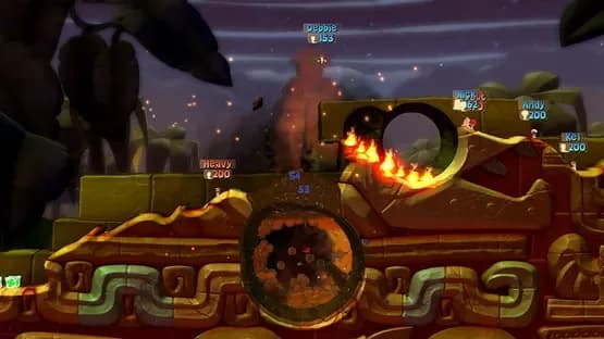 Worms Battlegrounds — Screenshoty