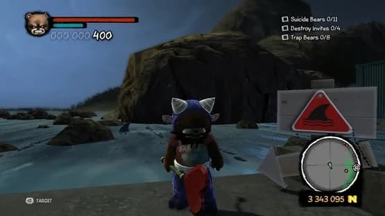 Naughty Bear: Panic in Paradise — Screenshoty
