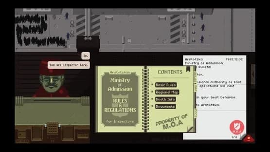 Papers, Please — Screenshoty