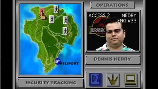 Jurassic Park Interactive — Screenshoty