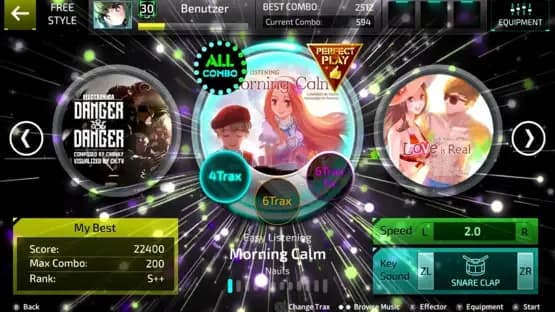 Superbeat: Xonic — Screenshoty