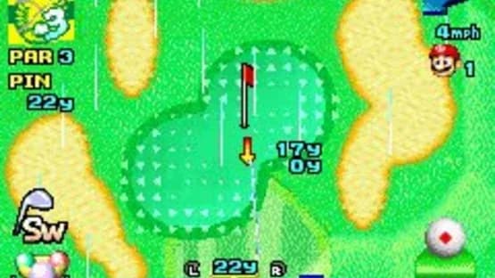 Mario Golf: Advance Tour — Screenshoty