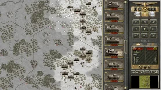 Panzer Corps — Screenshoty