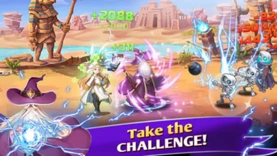 Tap Knights: Heroes & Monsters — Screenshoty