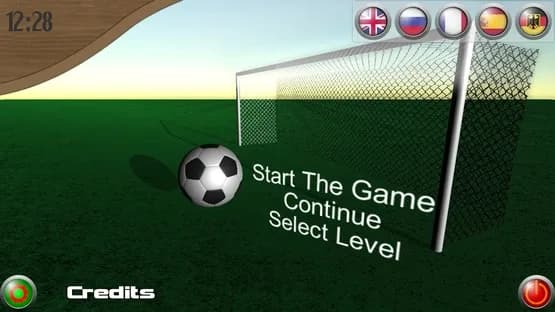 Score a goal (Physical football) — Screenshots