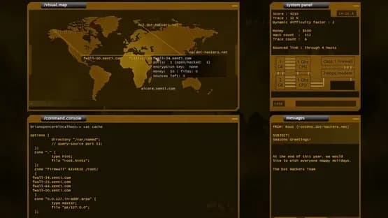 Hacker Evolution — Screenshots