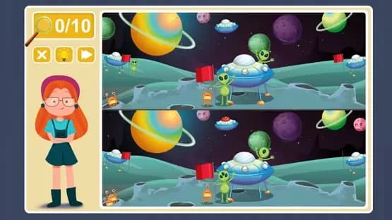Viki Spotter: Space Mission — Screenshoty