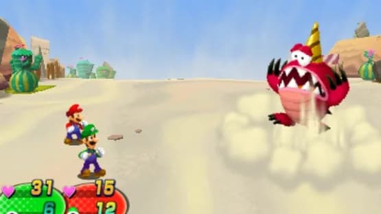Mario & Luigi: Dream Team — Screenshoty